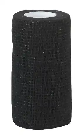 ⁨KERBL Samoprzylepny bandaż EquiLastic 5cm, czarny⁩ w sklepie Wasserman.eu