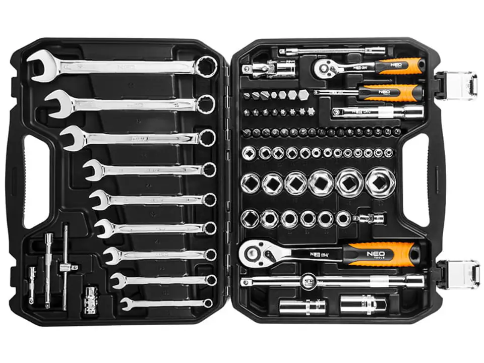 Klucze nasadowe 82 el. Neo Tools 08-672 w sklepie Wasserman.eu