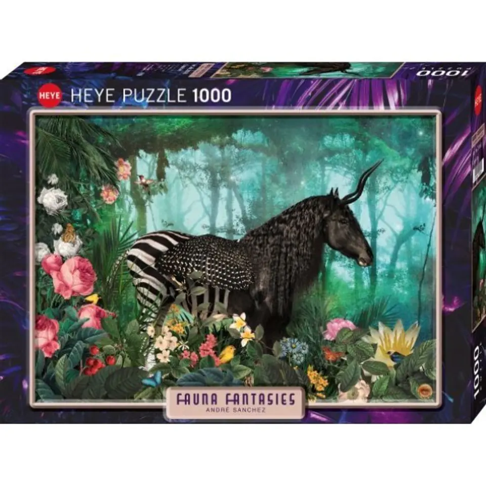 Puzzle 1000 elementów Fantastyczna fauna - Equpidae w sklepie Wasserman.eu