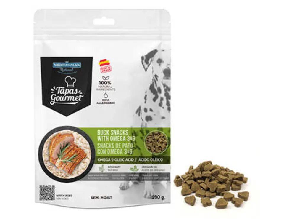 ⁨TAPAS GOURMET Training Delikatesse mit Ente 190g⁩ im Wasserman.eu