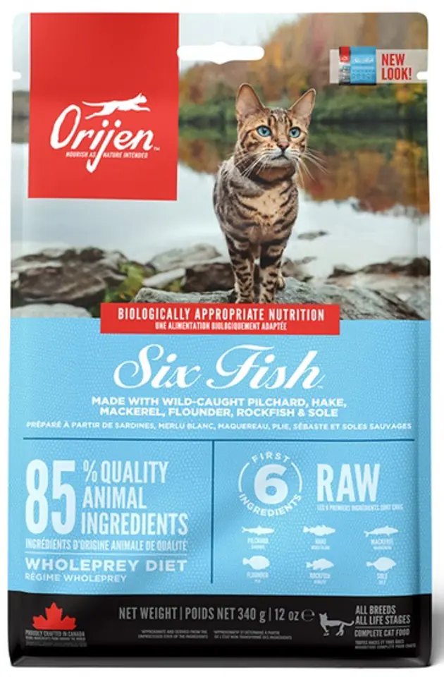 ⁨Orijen Cat 6 Fish 340g⁩ w sklepie Wasserman.eu