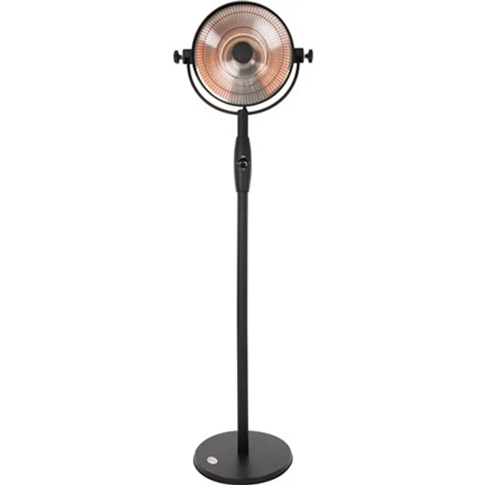SUNRED Heater RSS16, Retro Bright Standing Infrared, 2100 W, Black w sklepie Wasserman.eu