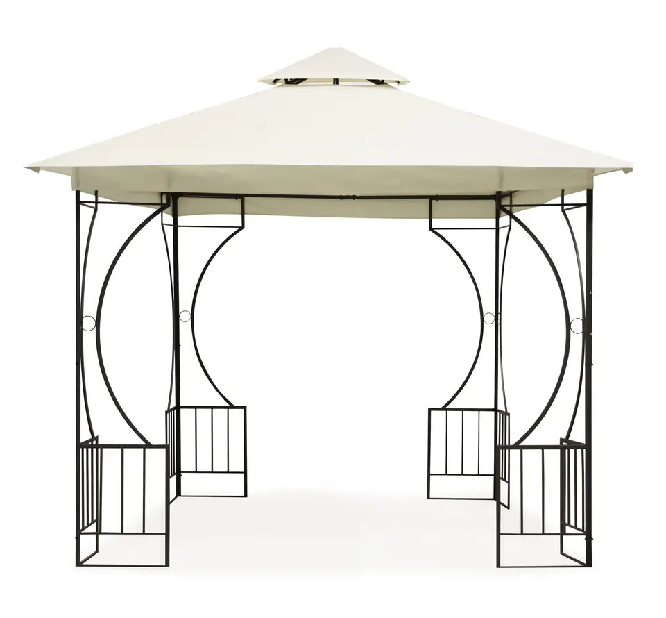 ⁨Tent garden pavilion gazebo 3x3m +4 walls⁩ at Wasserman.eu