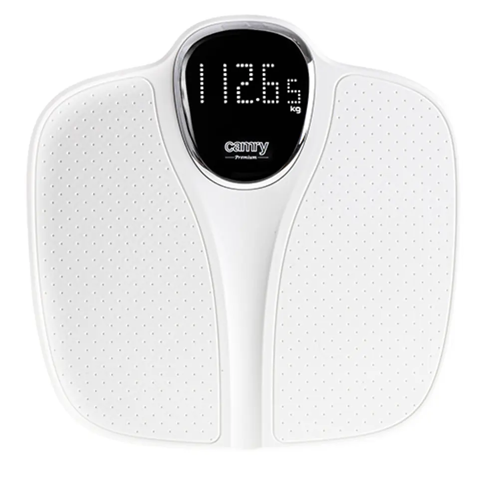 ⁨Camry Bathroom scale CR 8171w Maximum weight (capacity) 180 kg, Accuracy 50 g, Body Mass Index (BMI) measuring, White⁩ at Wasserman.eu