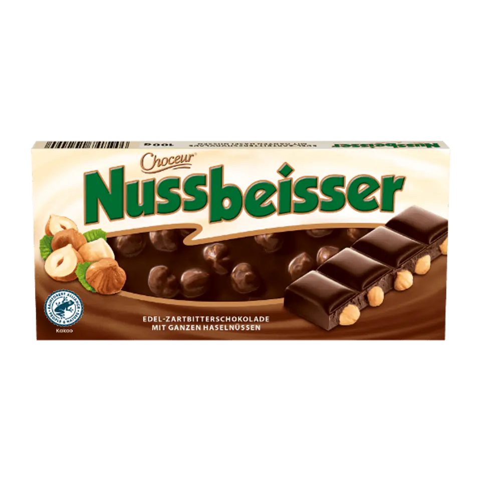 ⁨Nussbeisser Czekolada Gorzka 100 g⁩ w sklepie Wasserman.eu