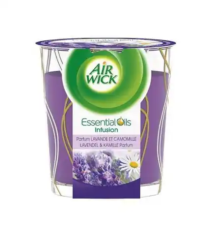 ⁨Air Wick Essential Oils Lavendel En Kamille Candle 105 g⁩ at Wasserman.eu