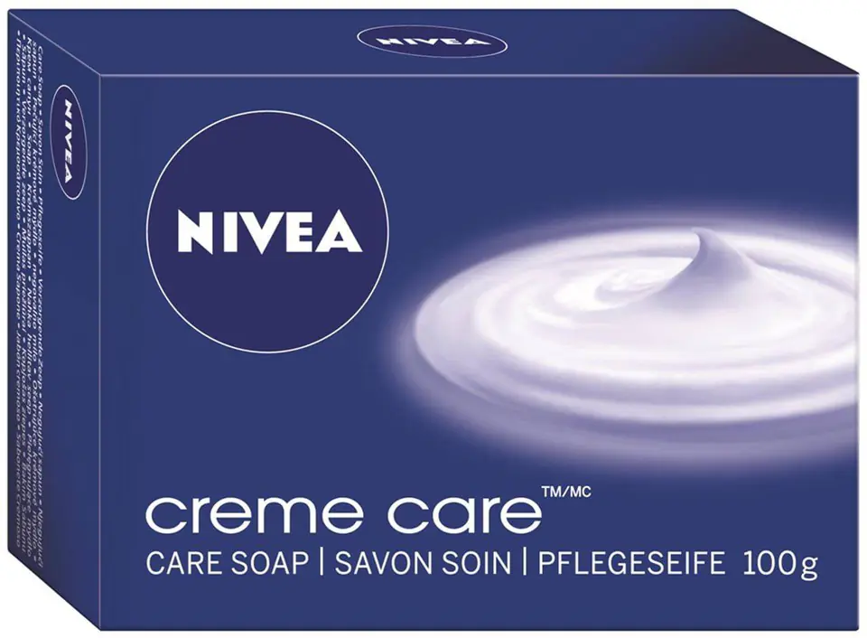 ⁨Nivea SOAP Creme Care bar 100g⁩ at Wasserman.eu