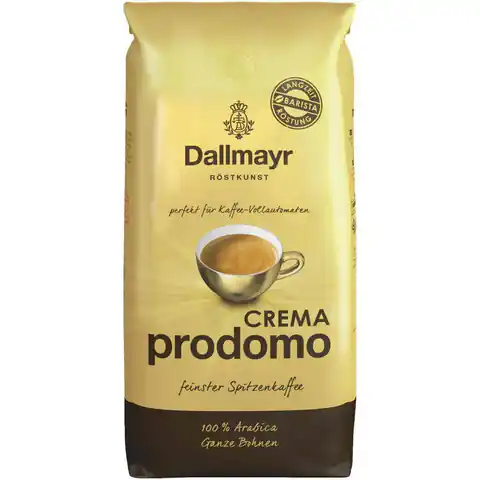 ⁨Dallmayr Prodomo Crema Kawa Ziarnista 1 kg⁩ w sklepie Wasserman.eu