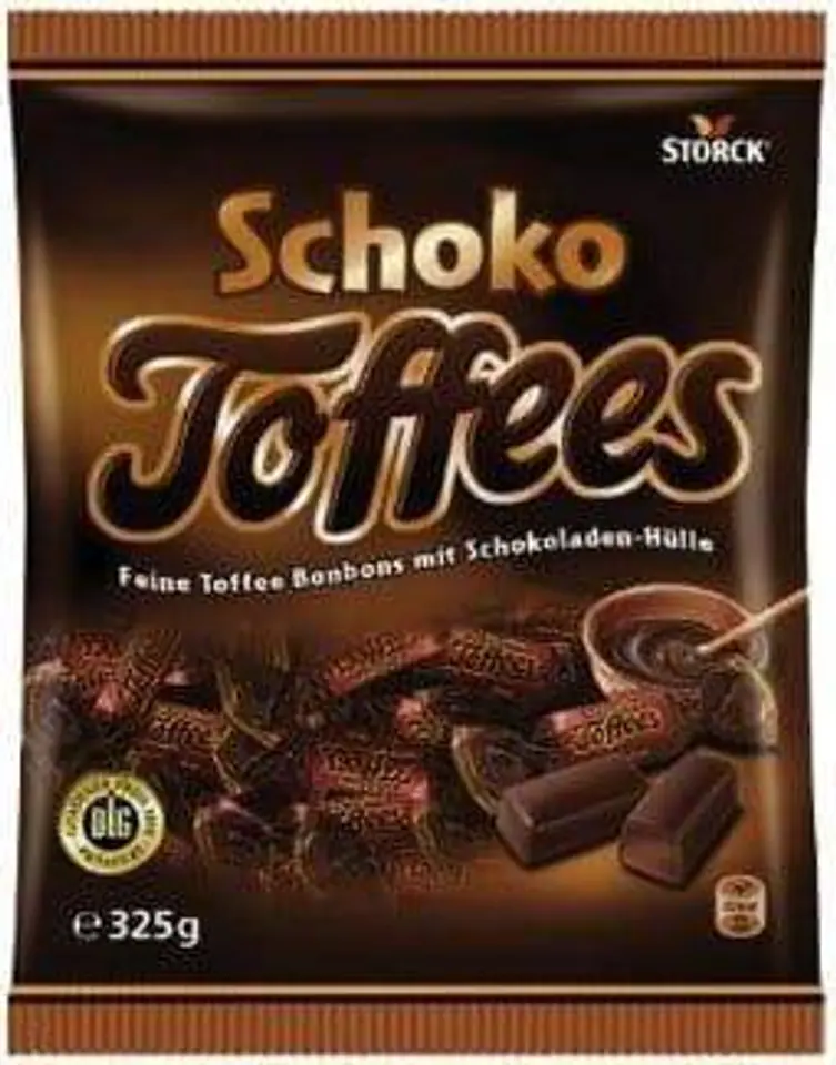 ⁨Storck Toffee Chocolate in Chocolate 325 g⁩ at Wasserman.eu