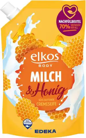 ⁨Elkos Milch & Honig Mydło w Płynie 750 ml⁩ w sklepie Wasserman.eu