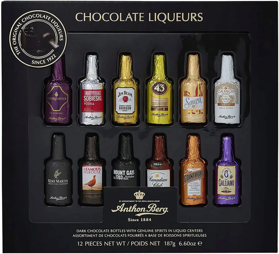 ⁨Anthon Berg Chocolate Liqueurs 187 g⁩ at Wasserman.eu