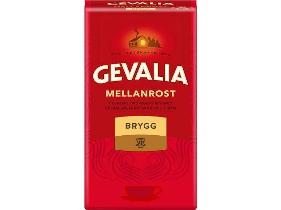 ⁨Gevalia Mellanrost Brygg Kawa Mielona 450 g⁩ w sklepie Wasserman.eu