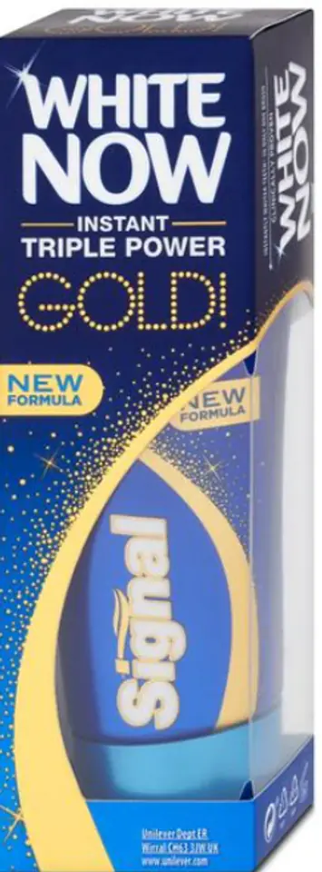 ⁨Signal White Now Gold Pasta do Zębów 50 ml⁩ w sklepie Wasserman.eu