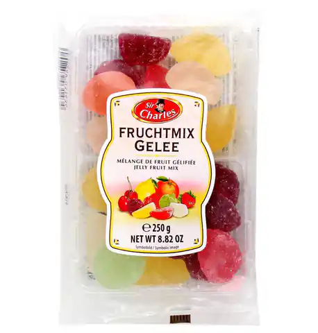 ⁨SirCharles Fruit Jelly in Sugar Sprinkles 250 g⁩ at Wasserman.eu