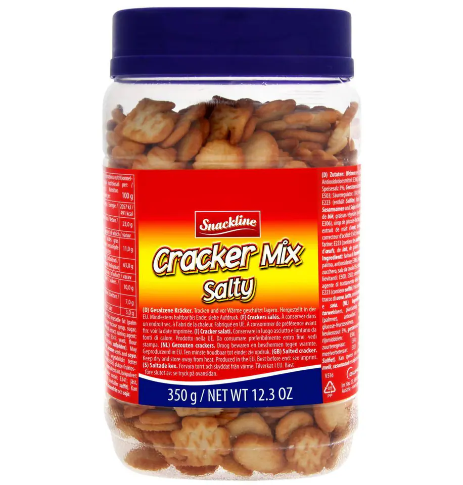 ⁨Snackline Cracker Mix Crackers 350 g⁩ at Wasserman.eu