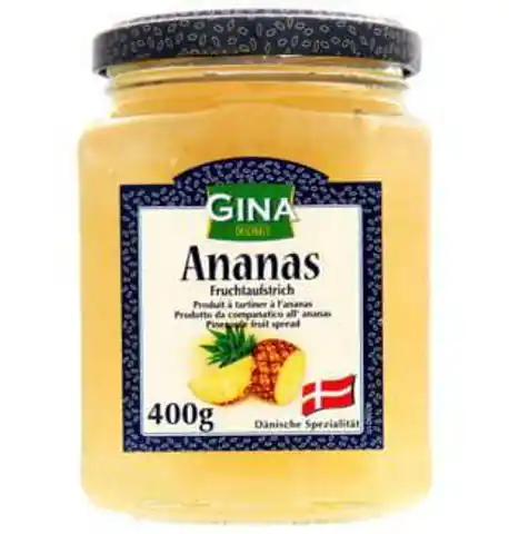⁨Gina Dżem Ananasowy 400 g⁩ w sklepie Wasserman.eu