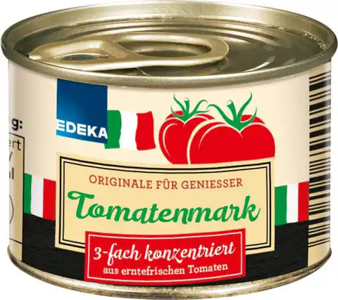 ⁨Edeka Italia Tomatenmark Tomato Paste 70 g⁩ at Wasserman.eu