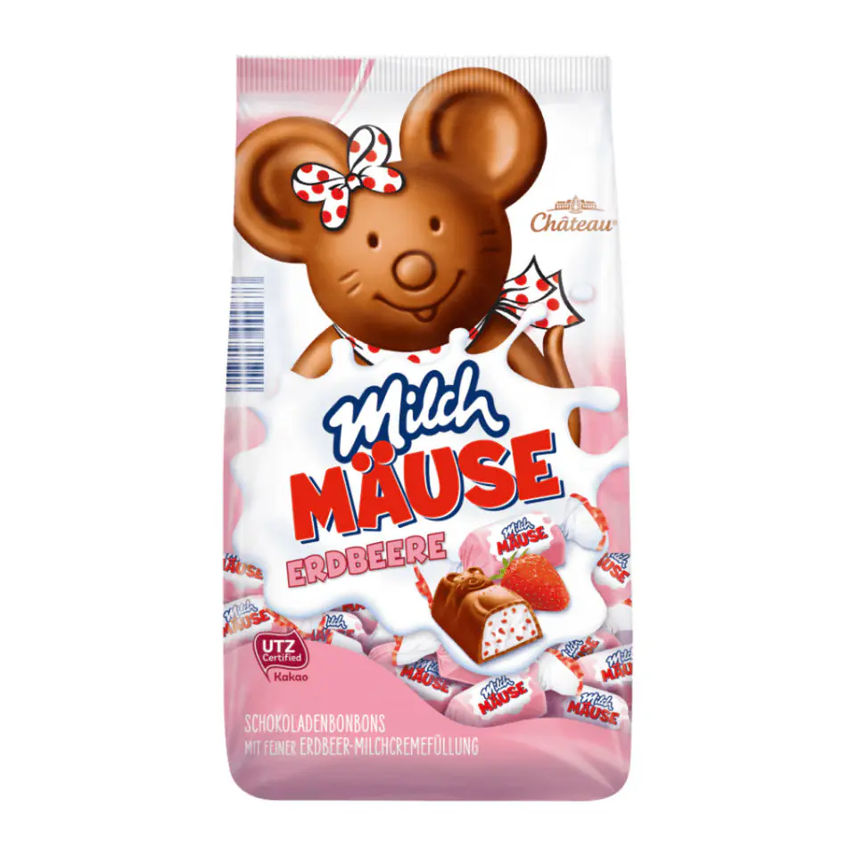 ⁨Choceur Milk Mice with Strawberry 210 g⁩ at Wasserman.eu