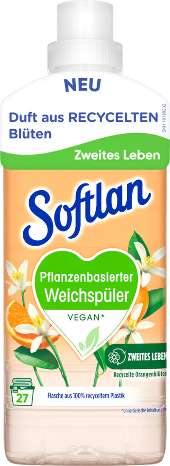 ⁨Softlan Orangenblüten Płyn do Płukania 650 ml⁩ w sklepie Wasserman.eu