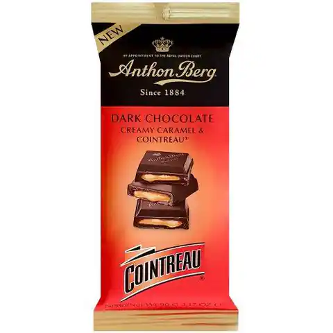 ⁨Anthon Berg Dark Chocolate Caramel&Cointreau Czekolada 90 g⁩ w sklepie Wasserman.eu