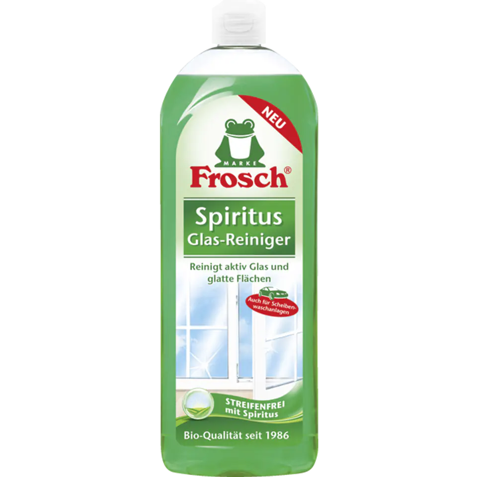 ⁨Frosch Spiritus Glas-Reiniger Płyn do Szyb 750 ml⁩ w sklepie Wasserman.eu