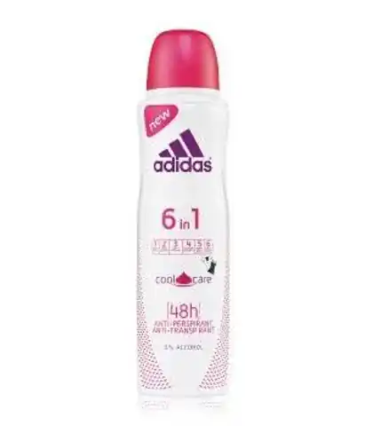 ⁨Adidas 6 in 1 Cool & Care Spray 150 ml⁩ w sklepie Wasserman.eu