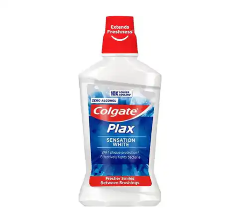 ⁨Colgate Plax Sensation White Płyn do Płukania Jamy Ustnej 500 ml⁩ w sklepie Wasserman.eu