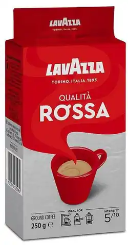 ⁨Lavazza Qualita Rossa Kawa Mielona 250 g⁩ w sklepie Wasserman.eu