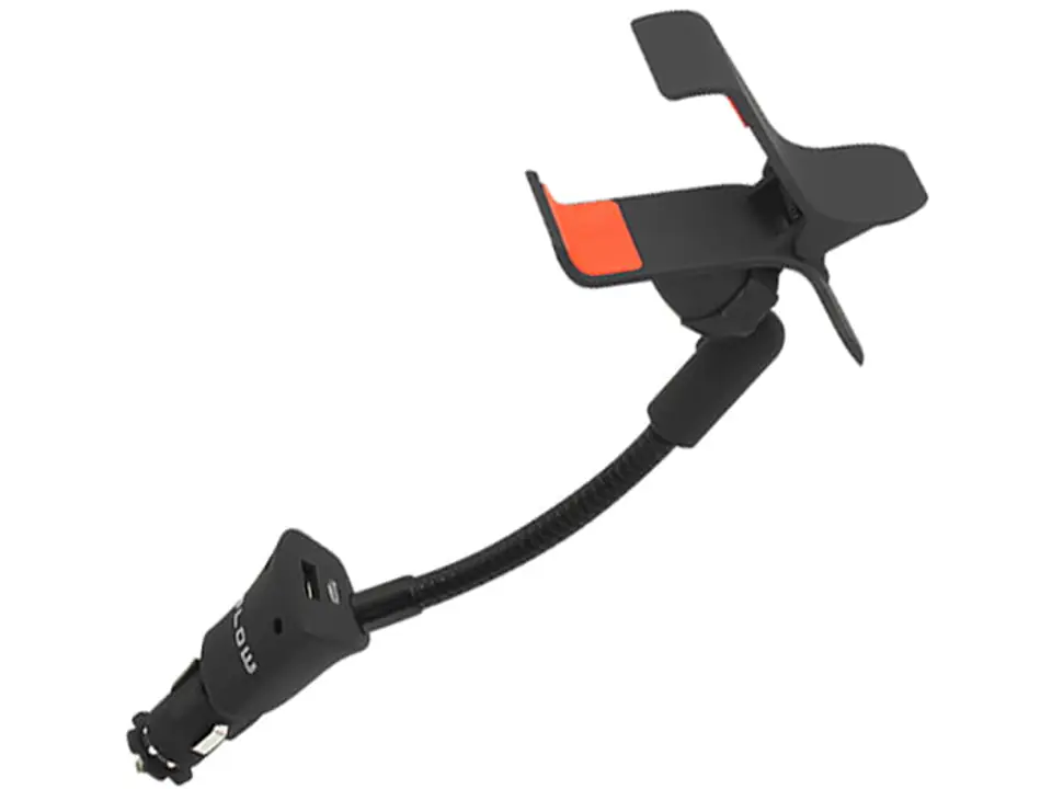 ⁨US-27 car holder clip with 12V / 24V charger⁩ at Wasserman.eu