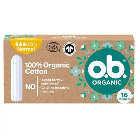 ⁨o.b. Organic Normal 16 szt.⁩ w sklepie Wasserman.eu