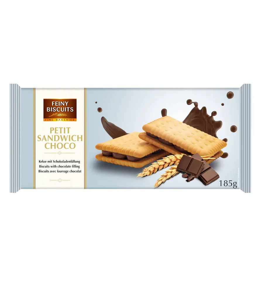 ⁨Feiny Biscuits Petit Sandwich Cacao 185 g⁩ at Wasserman.eu