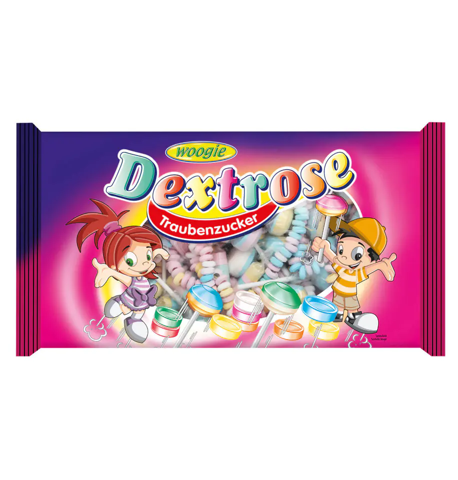 ⁨Woogle Dextrose Party Bag 400 g⁩ at Wasserman.eu