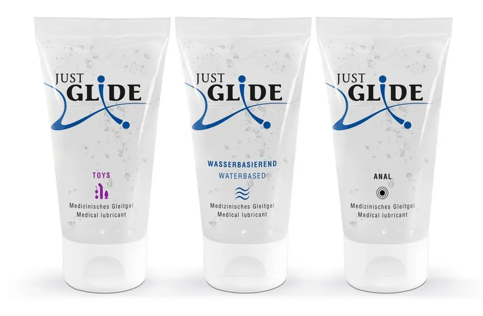 ZESTAW ŻELI SMAKOWYCH JUST GLIDE 3X50 ML w sklepie Wasserman.eu