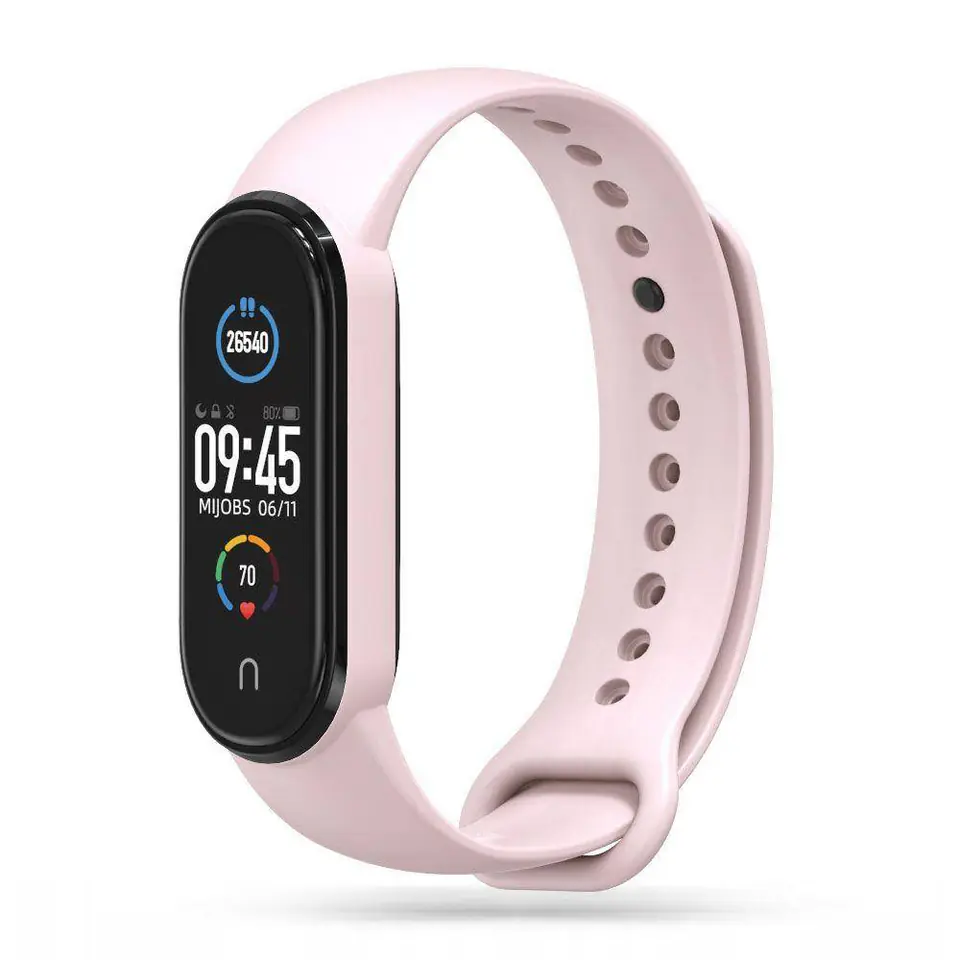 ⁨Strap for XIAOMI MI BAND 3 / 4 / 5 / 6 / 6 NFC / 7 Tech-Protect IconBand pink⁩ at Wasserman.eu