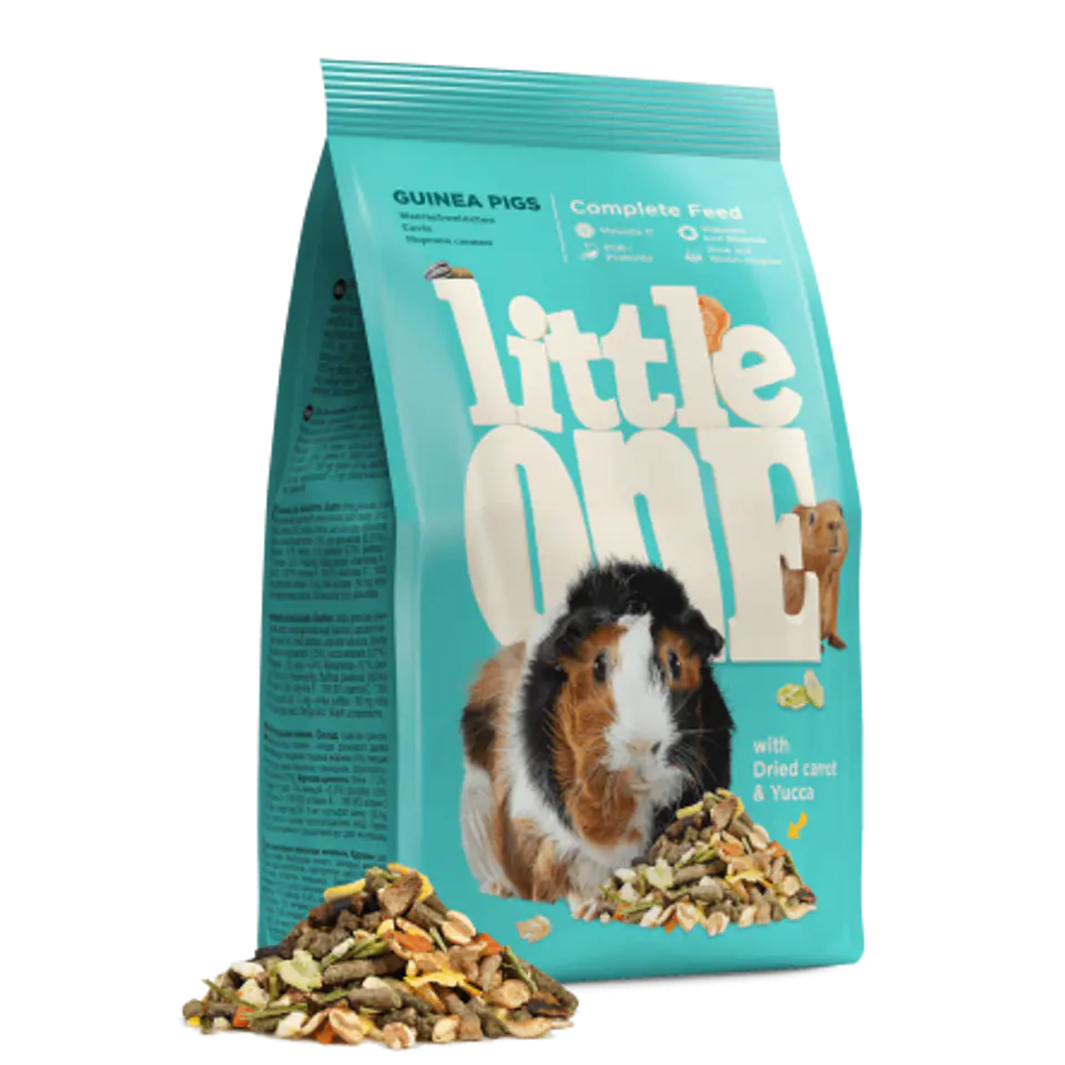 ⁨LITTLE ONE Pokarm dla świnek morskich 400g [31020]⁩ w sklepie Wasserman.eu