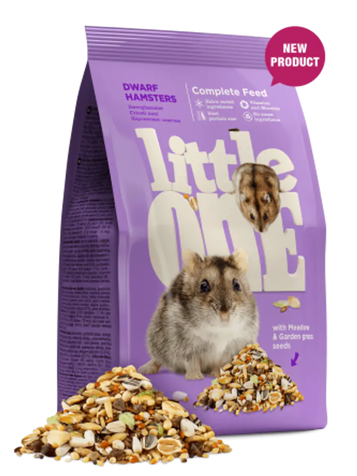 ⁨LITTLE ONE Food for dwarf hamsters 400g [31150]⁩ at Wasserman.eu