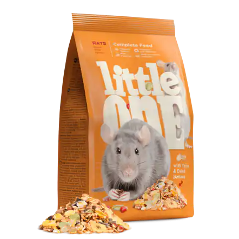 ⁨LITTLE ONE Pokarm dla szczurów 400g [31050]⁩ w sklepie Wasserman.eu