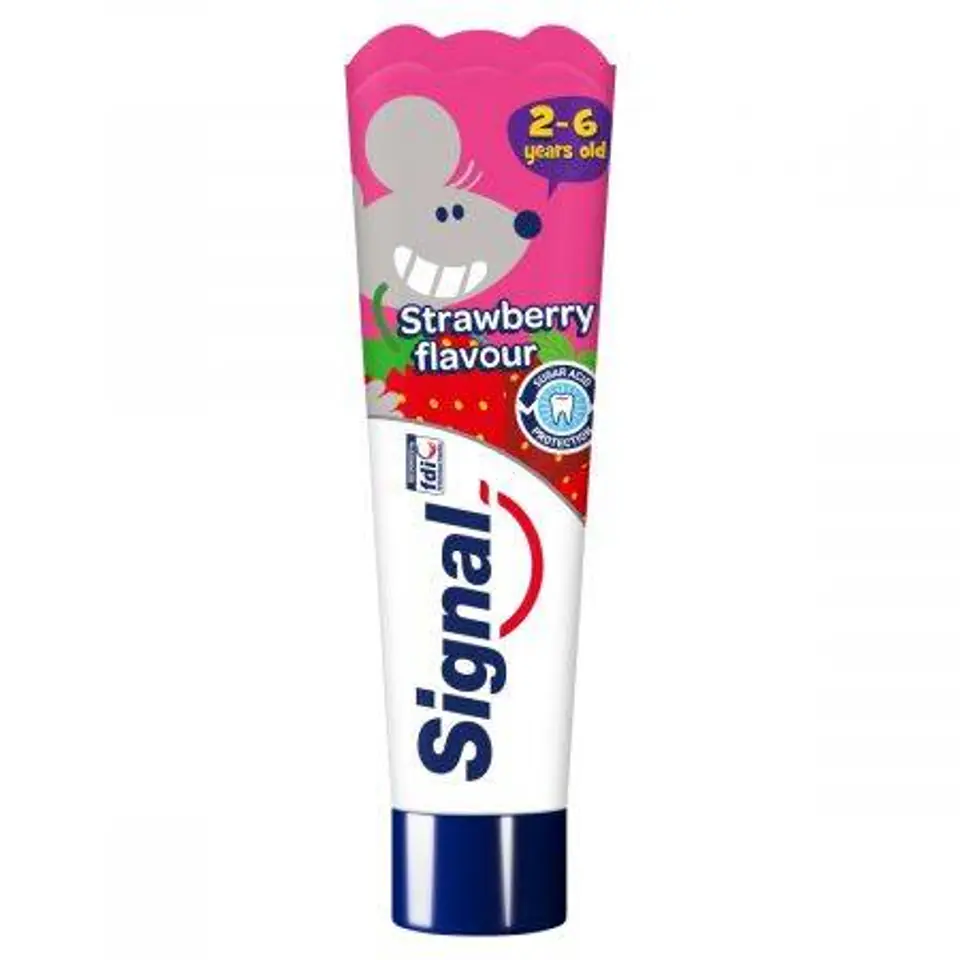 ⁨Signal Toothpaste Kids Strawberry 50ml⁩ at Wasserman.eu