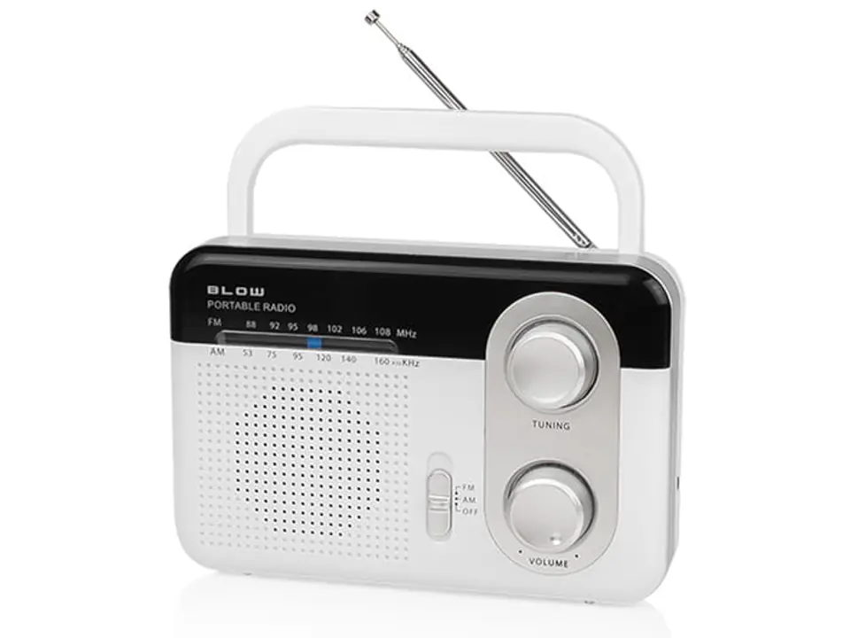 AM / FM Blow RA1 analog portable radio at Wasserman.eu