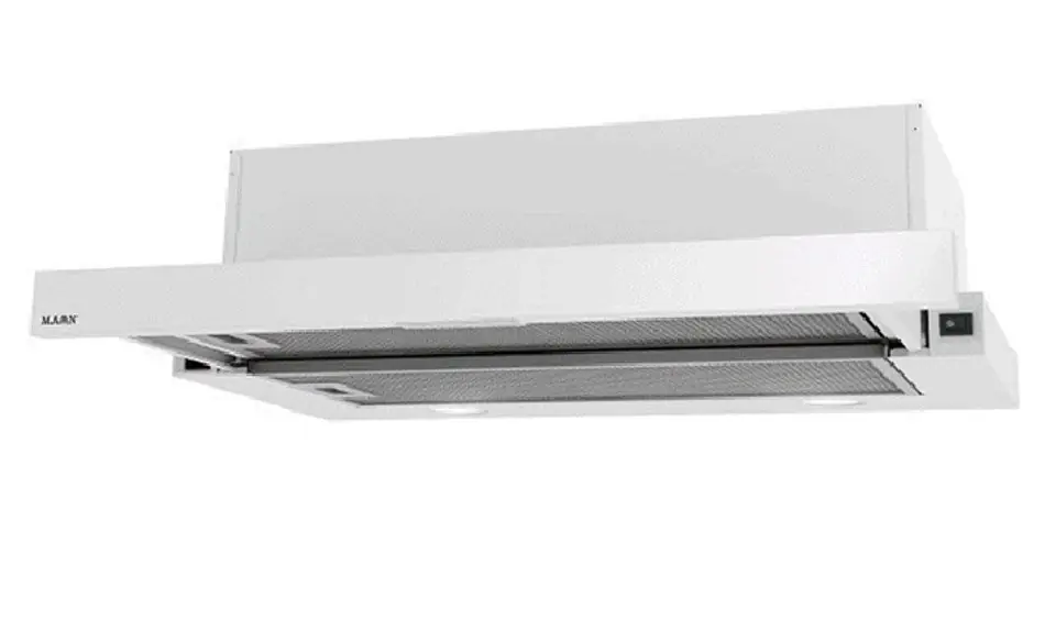 ⁨Telescopic hood MAAN Corona G 60 315 m3/h, White⁩ at Wasserman.eu