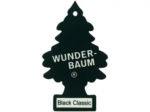 ⁨Odświeżacz. Choinka zapachowa Wunder-Baum (Czarny Classic)⁩ w sklepie Wasserman.eu
