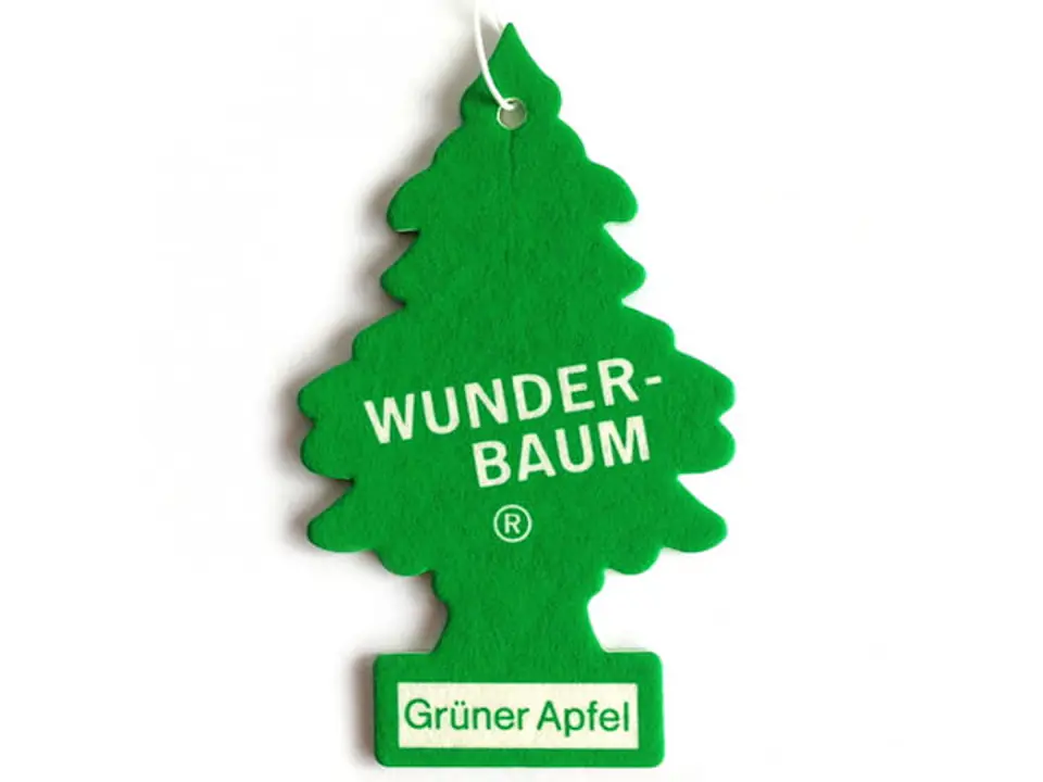 Freshener. Scented Wunder-Baum tree (Green apple) at Wasserman.eu
