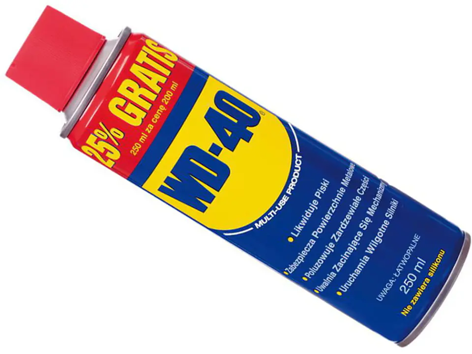 ⁨Środek czyszcząco-konserwujący WD-40 (250 ml)⁩ w sklepie Wasserman.eu