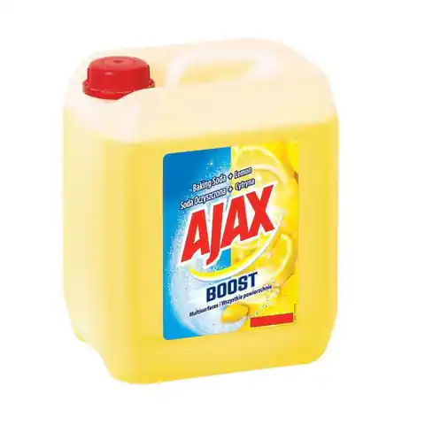 ⁨AJAX Płyn uniwers do mycia Boost Soda Cytryna 5L⁩ w sklepie Wasserman.eu
