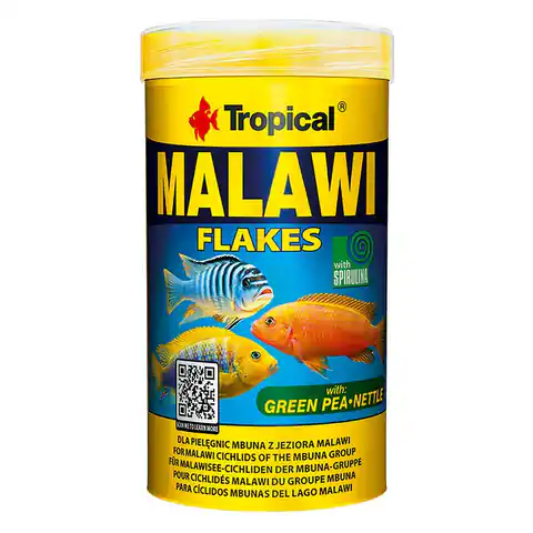 ⁨TROPICAL Malawi - Futter für Aquarienfische - 250 ml/50 g⁩ im Wasserman.eu