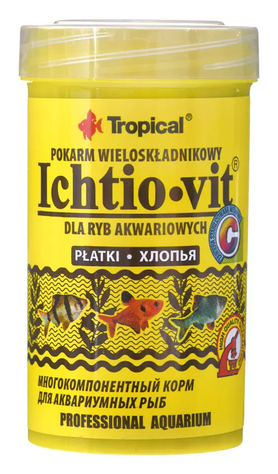 ⁨TROPICAL Ichtio-Vit - Futter für Aquarienfische - 100 ml/20 g⁩ im Wasserman.eu
