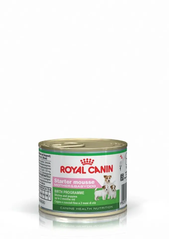 ⁨ROYAL CANIN Starter Mousse Mother & Babydog - puszka 195g⁩ w sklepie Wasserman.eu