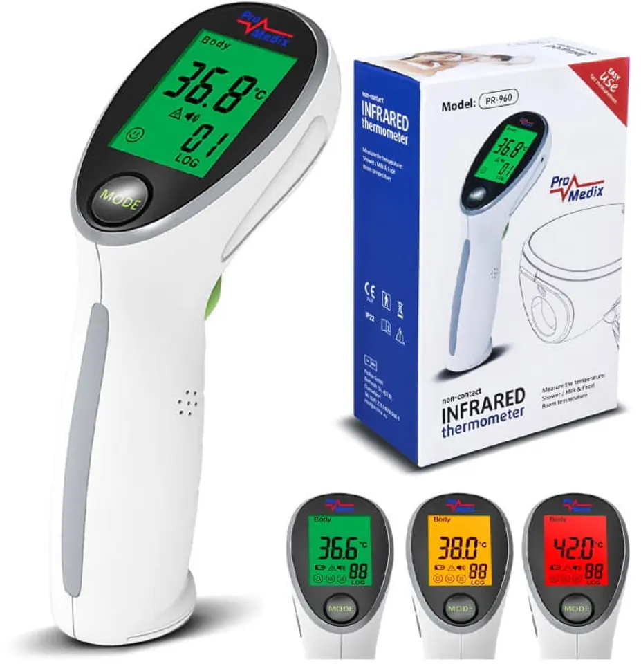 ⁨Termometr lekarski bezdotykowy Promedix PR-960⁩ w sklepie Wasserman.eu