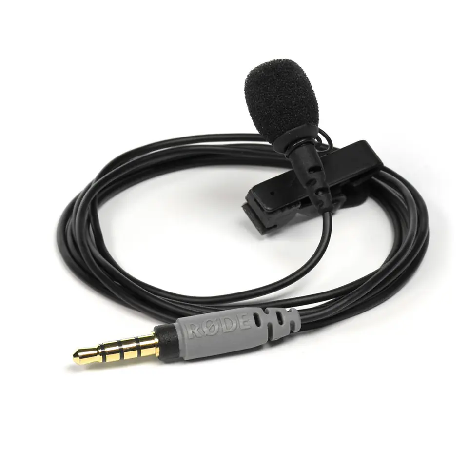 ⁨RØDE smartLav+ Black Lavalier/Lapel microphone⁩ at Wasserman.eu