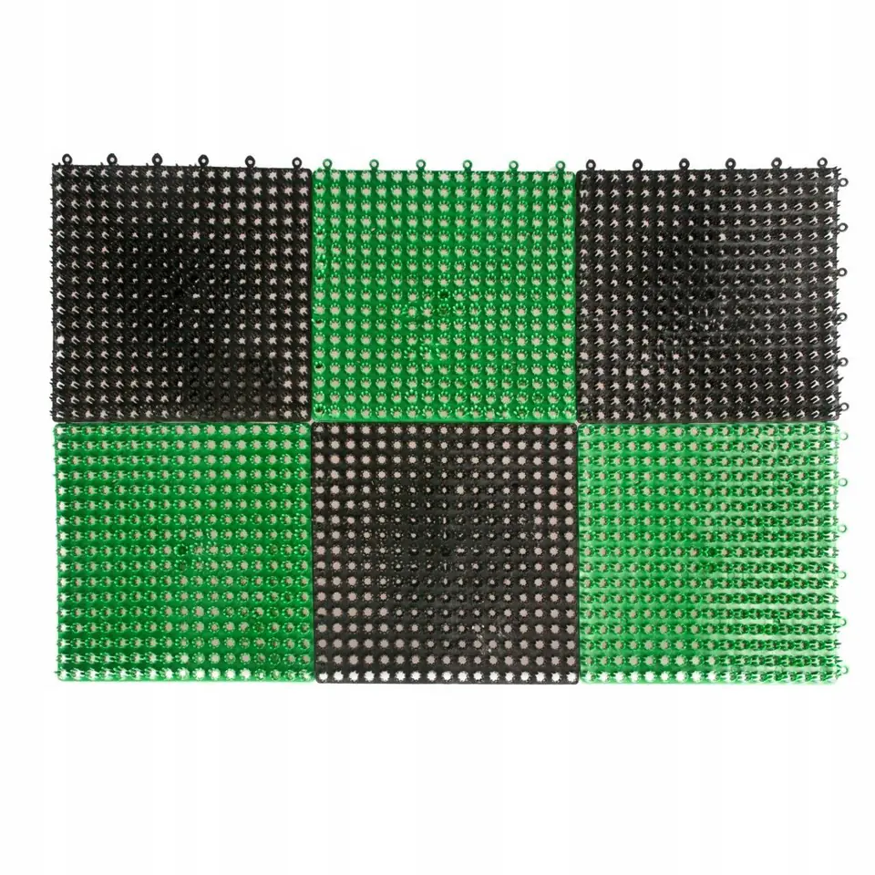 ⁨WIPER PLASTIC WEED 6-PIECE 36*55CM BLACK/GREE⁩ at Wasserman.eu